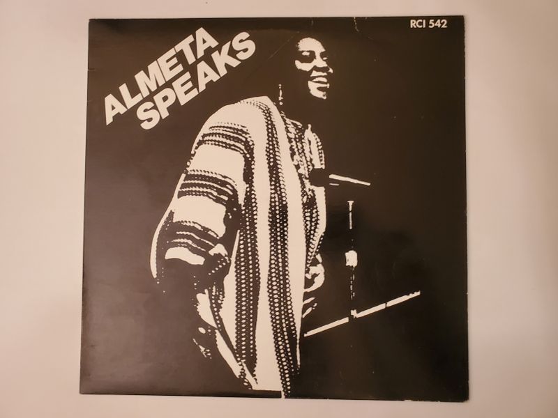Almeta Almeta Speaks vinyl record